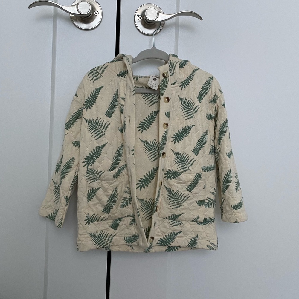 Kate Quinn quilted jacked fern